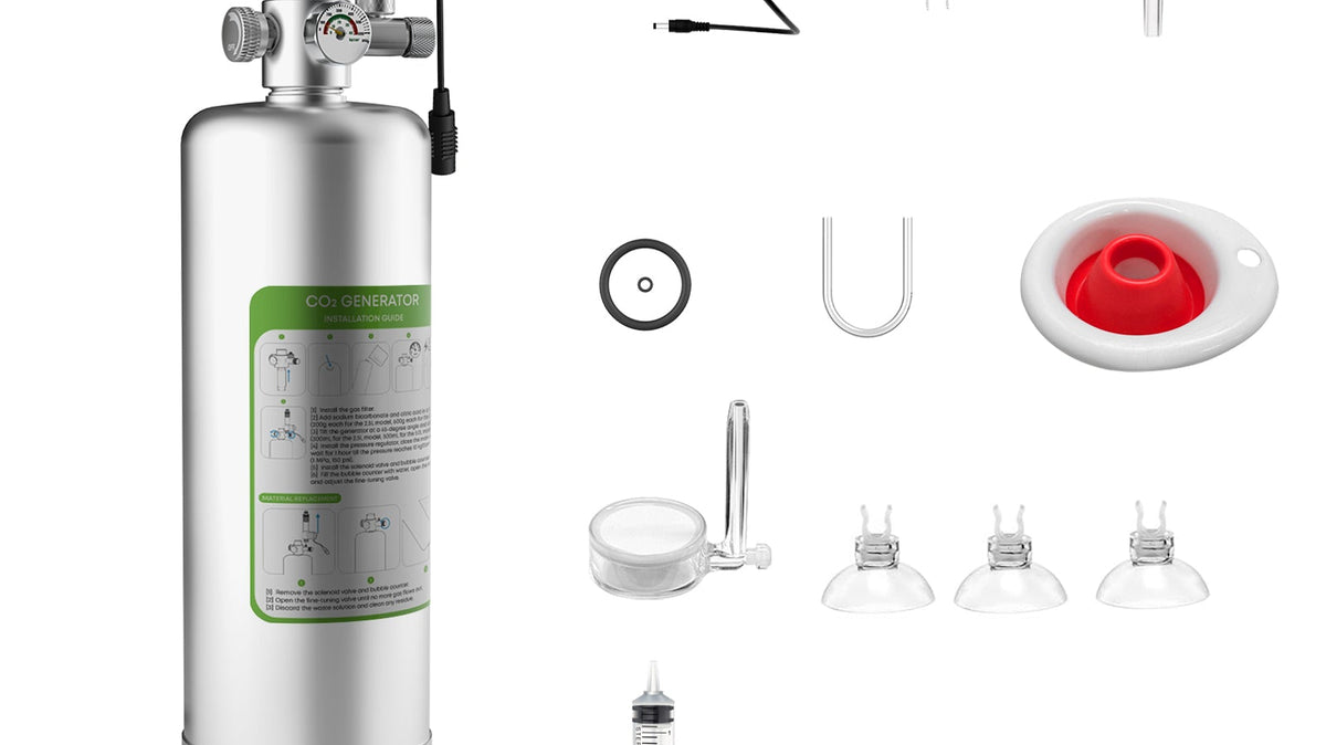 MagTool 2025 Upgraded 2.5-5L DIY Aquarium CO2 Generator Kit – Early Bird Savings for Planted Tank Enthusiasts