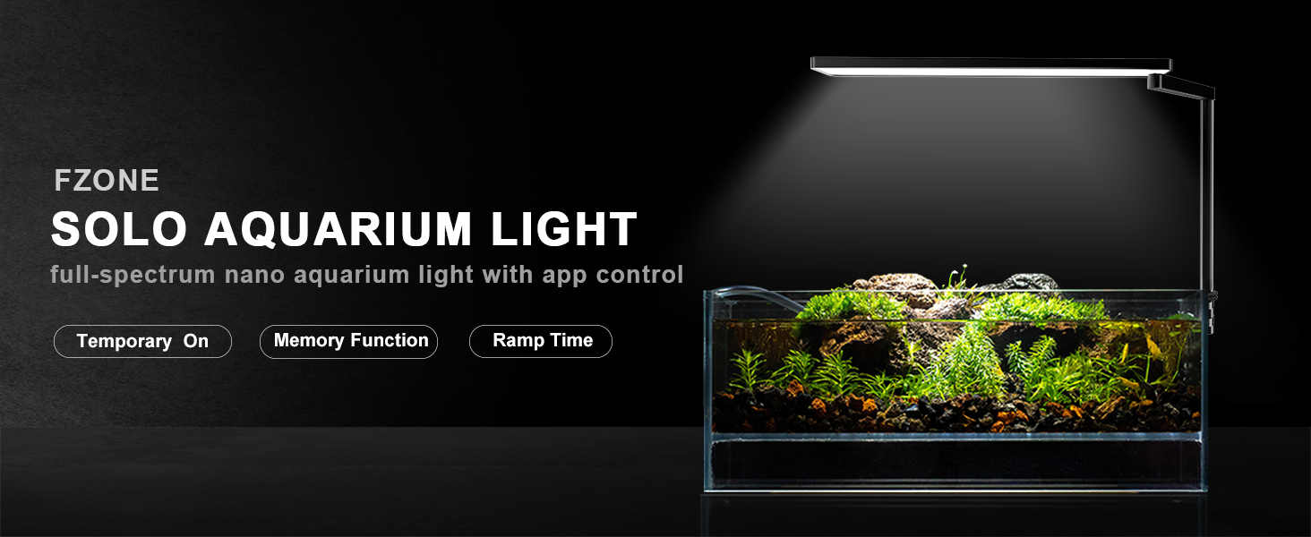 💡 Introducing the FZONE SOLO Nano LED Aquarium Light