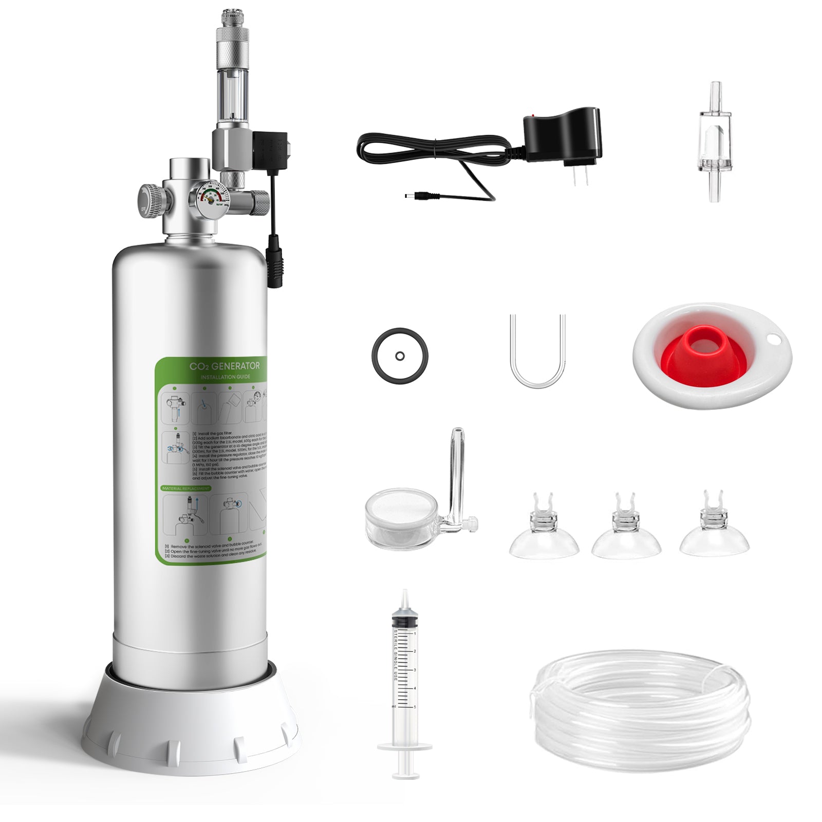 MagTool 2025 Upgraded 2.5-5L DIY Aquarium CO2 Generator Kit – Early Bird Savings for Planted Tank Enthusiasts