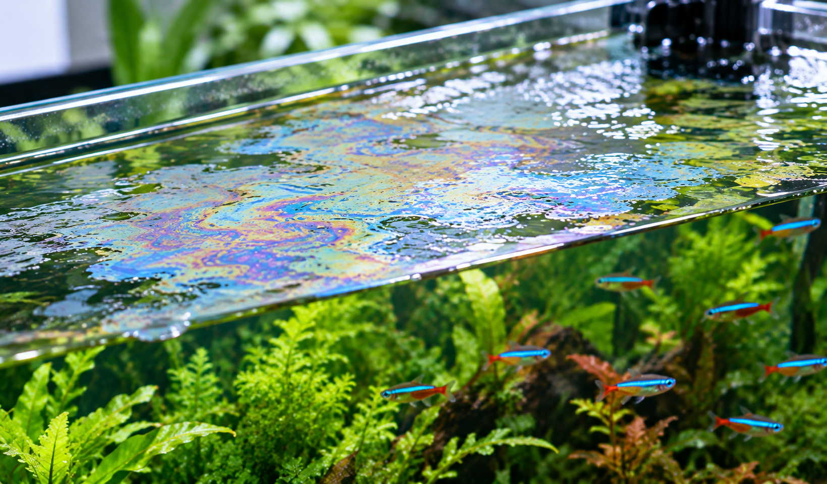Why Is There an Oil Film on Your Aquarium?
