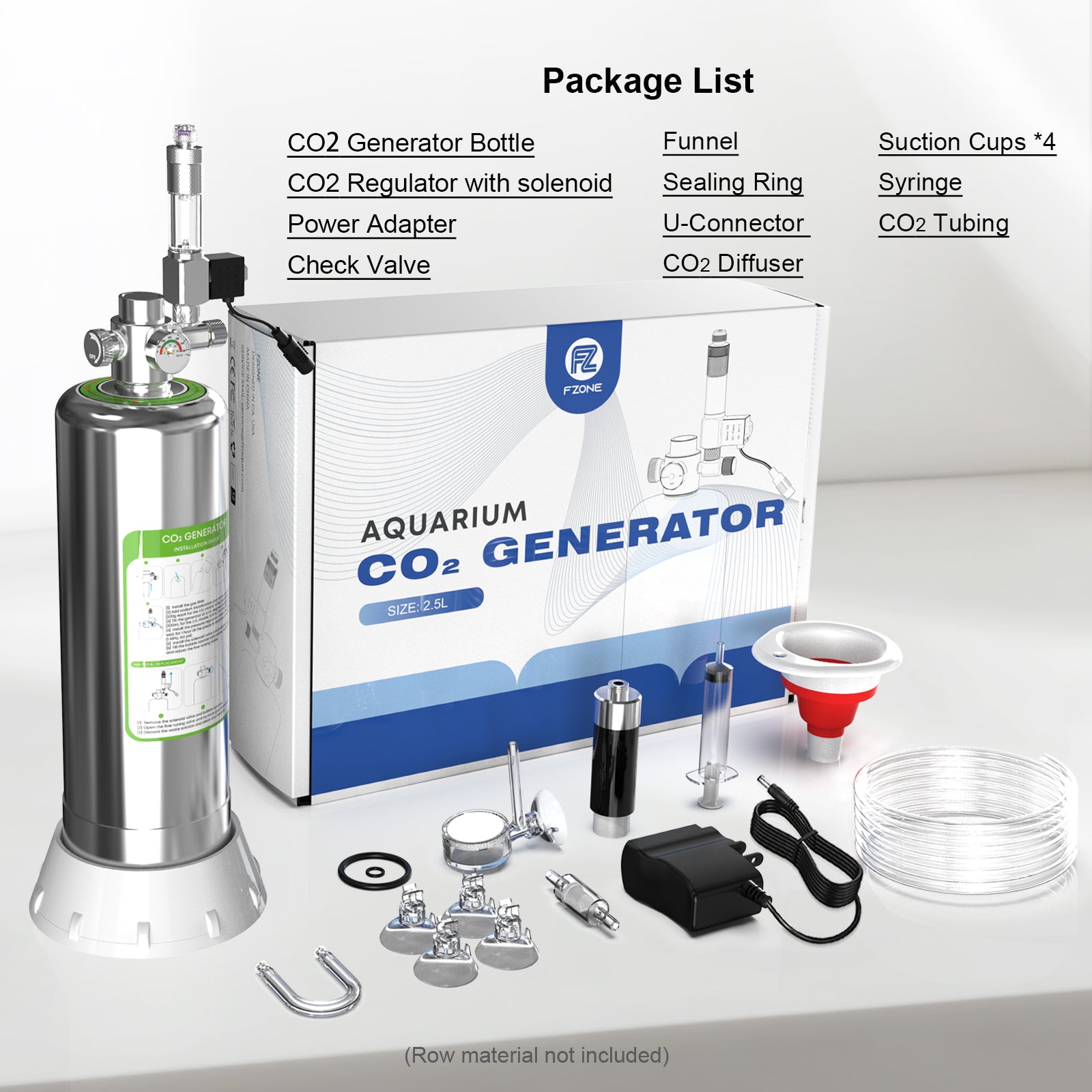 FZONE CO₂ Generator Kit with Solenoid – Fzone Studio