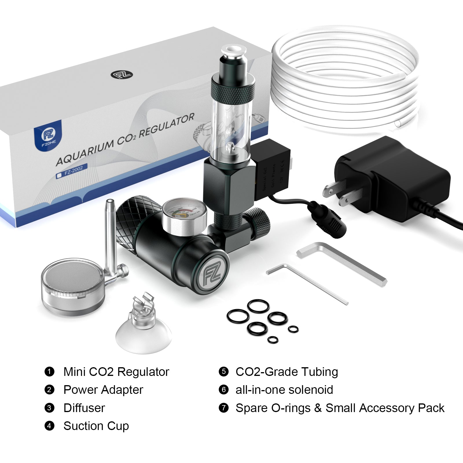 Aquarium CO₂ System Mini Regulator Kit – Fzone Studio