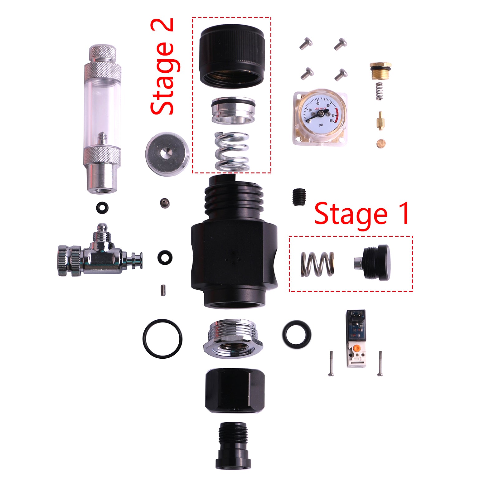 Mini Dual Stage Co2 Regulator (FZ-1011) – Fzone Studio