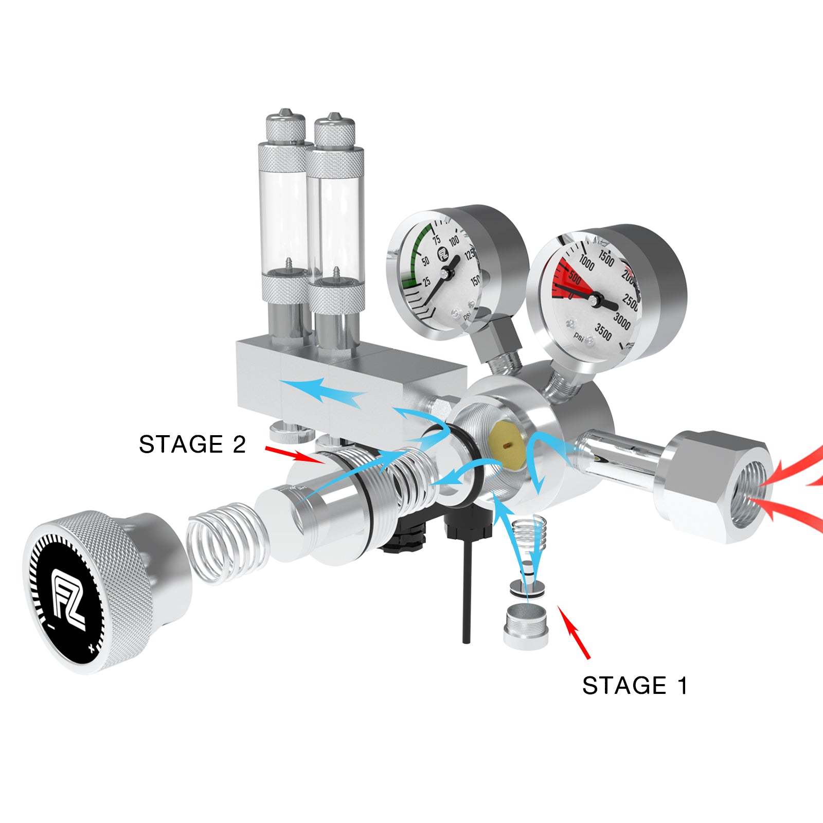 Fzone Pro Series CO2 Regulator – Fzone Studio