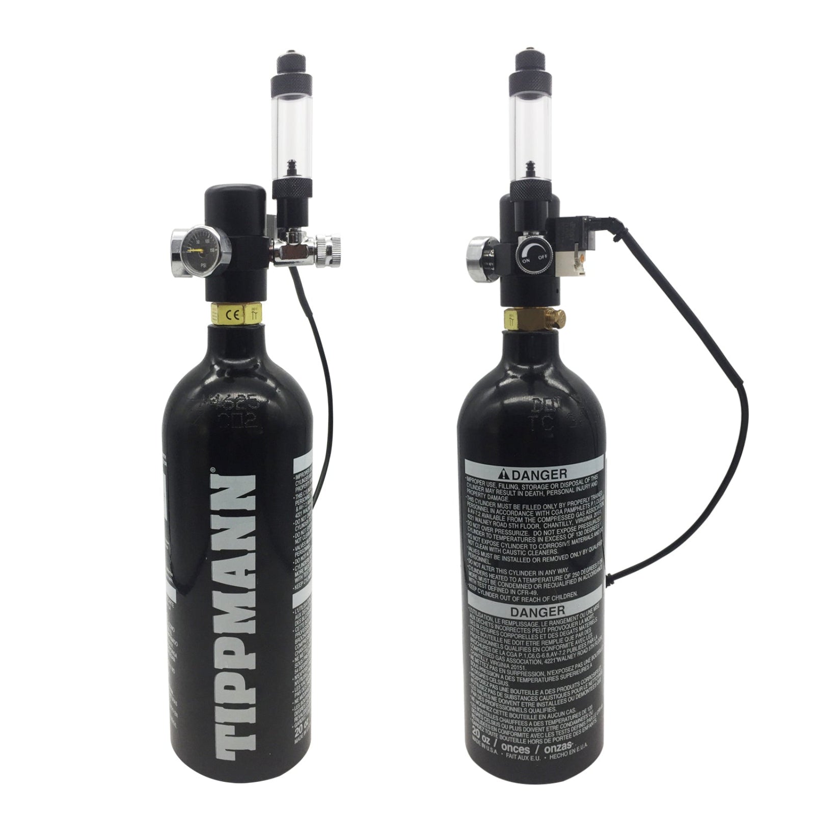 Paintball CO₂ Regulator with DC Solenoid (FZ-0109) – Fzone Studio