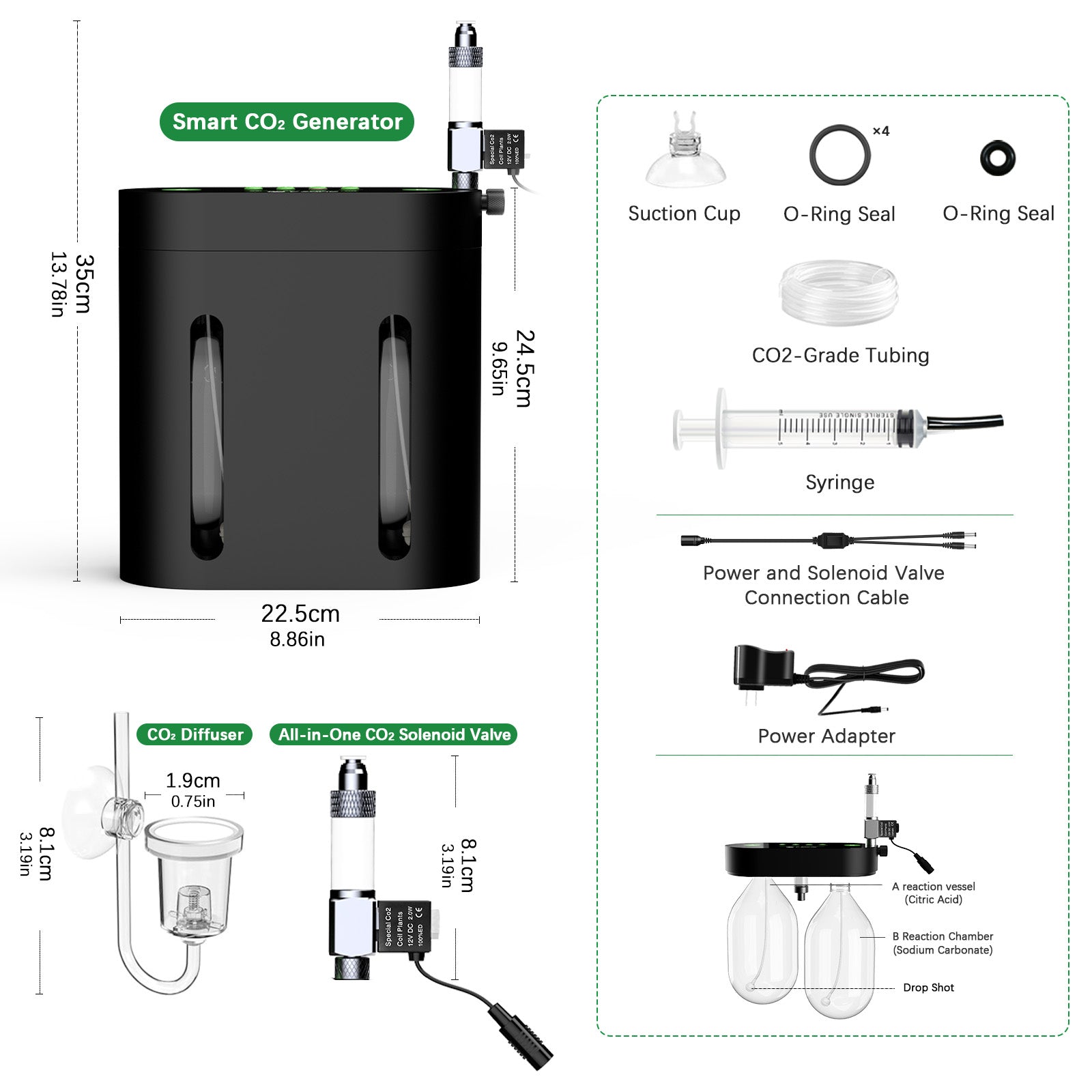 CO2 Generator Kit – Fzone Studio
