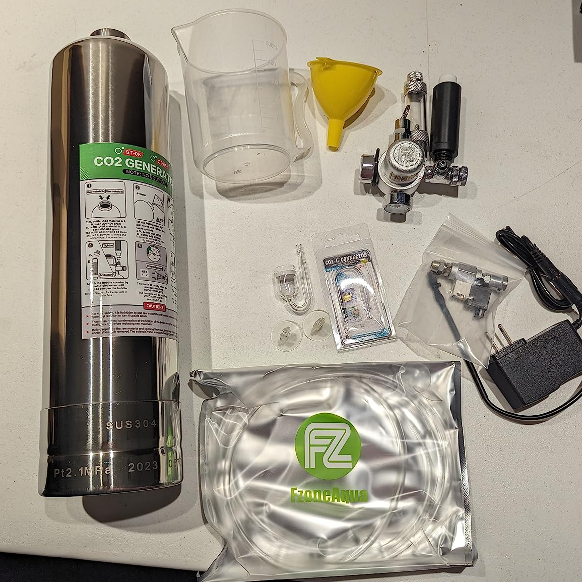 CO2 Generator Kit for Planted Aquariums – Fzone Studio