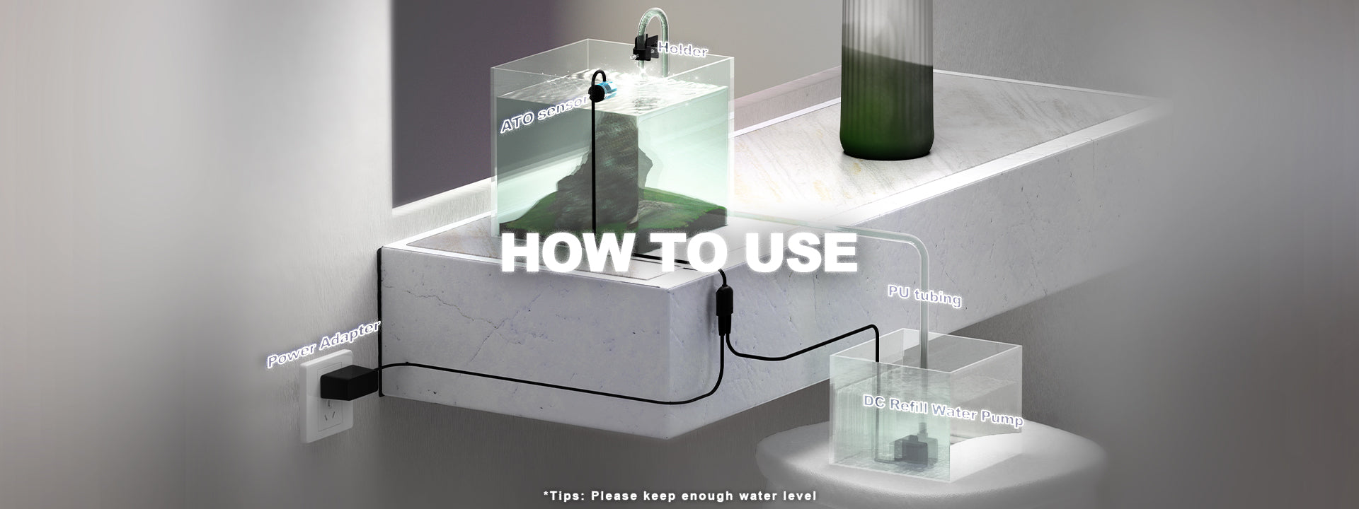 ATO Auto Top Off Refilling System（360P) – Fzone Studio