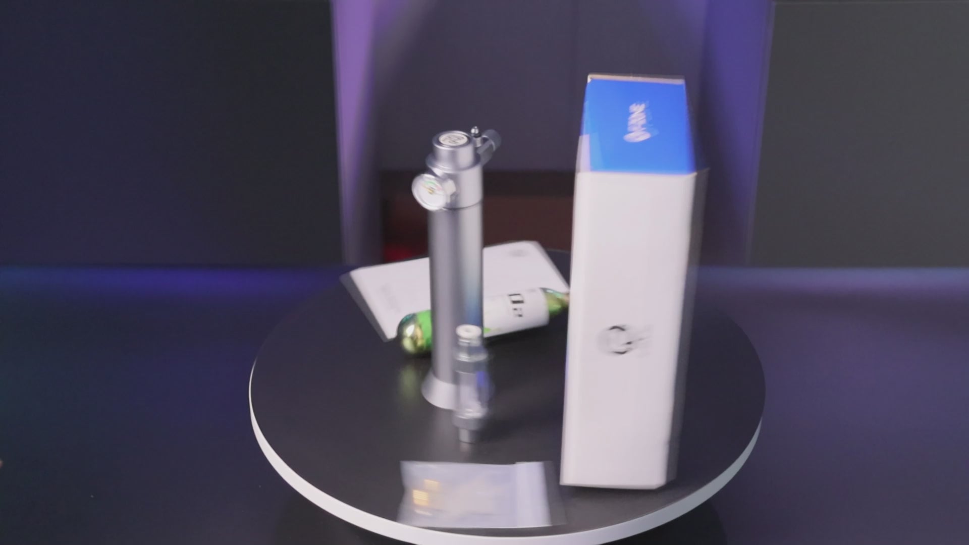 Desktop Aquarium CO2 System with 45g Disposable CO2 Cartridge